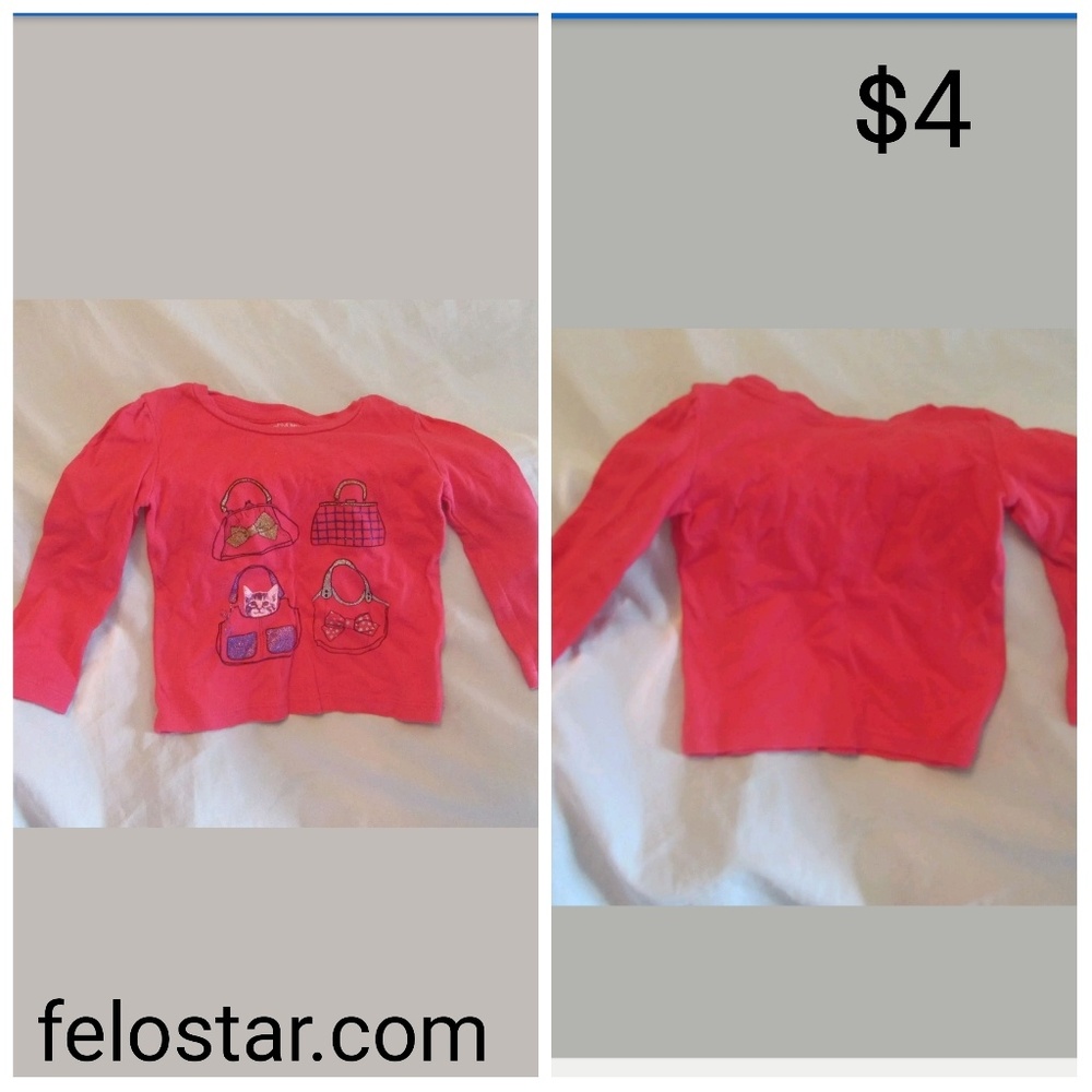 babygap girl size18-24 months t-shirt long sleeve